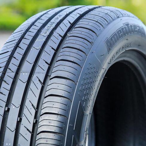 Set of 2 (TWO) Ameritread Total Comfort Passenger Car All-Season High Performance Radial Tires-205/55R16 205/55ZR16 205/55/16 205/55-16 91W Load Range SL 4-Ply BSW Black Side Wall UTQG 500AA in Saudi Arabia