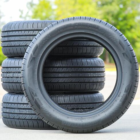 Set of 2 (TWO) Ameritread Total Comfort Passenger Car All-Season High Performance Radial Tires-205/55R16 205/55ZR16 205/55/16 205/55-16 91W Load Range SL 4-Ply BSW Black Side Wall UTQG 500AA in Saudi Arabia