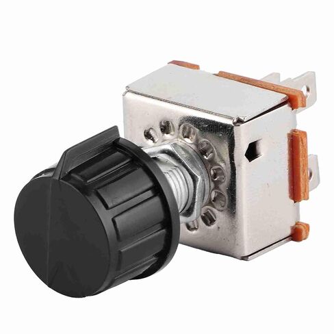 Sorandy Universal AC Blower Switch, 3 Speed Air Conditioning Volume Control Switch, Plastic Knob with Control Design, Ideal for Car Under Dash A C Units Replacement in Saudi Arabia