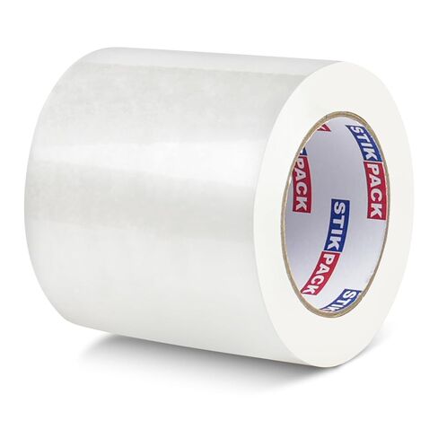 Wide Transparent Tape 4 inch x 110 Yards (330ft), Industrial Grade 4 inch Wide Clear Heavy Duty Packing Tape for Box Office Moving, Shipping and Mailing in Saudi Arabia