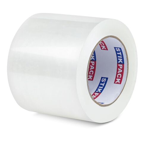 Wide Transparent Tape 4 inch x 110 Yards (330ft), Industrial Grade 4 inch Wide Clear Heavy Duty Packing Tape for Box Office Moving, Shipping and Mailing in Saudi Arabia
