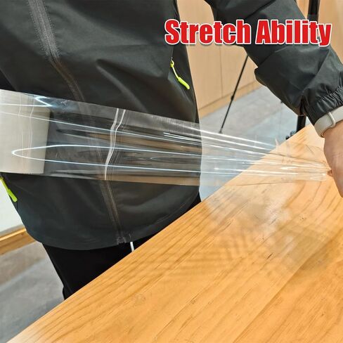Wide Transparent Tape 4 inch x 110 Yards (330ft), Industrial Grade 4 inch Wide Clear Heavy Duty Packing Tape for Box Office Moving, Shipping and Mailing in Saudi Arabia
