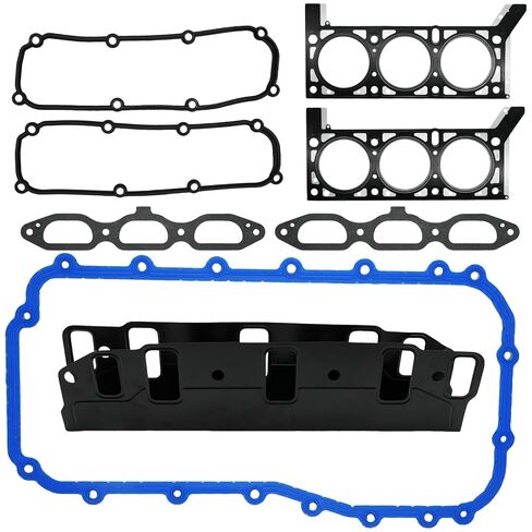 HS26326PT Head Gasket Set w/Bolts for 2007-2011 J-eep Wrangler 3.8L V6 Cylinder Full Engine Head Gaskets Kit Replace 4648987AA VS50599R HS54740 7B0103483 in Saudi Arabia