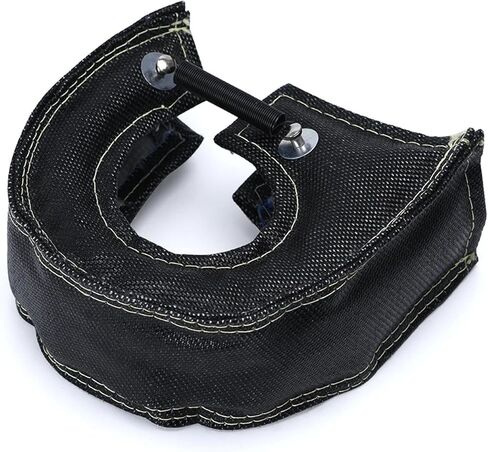 Universal T3 Turbocharger Heat Shield Blanket Cover Glass Fiber Construction 1100°C Rating Compatible For T2 T25 T28 GT28 GT30 GT35 Turbine Housing Applications in Saudi Arabia