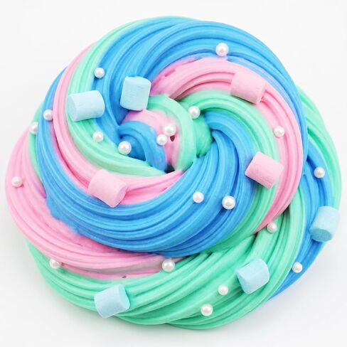 9 Pack Slime Kit - 6 Butter & 3 Jelly Cube Crunchy Sli with Astronaut Add-ins, Soft & Non Stick, Party Favors for Girls & Boys, Birthday Favors, Stress Relief, Fidget Toys for Girls and Boys in Saudi Arabia