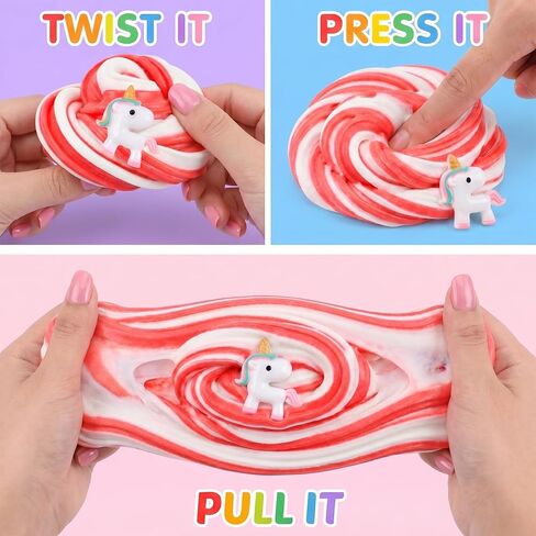 9 Pack Slime Kit - 6 Butter & 3 Jelly Cube Crunchy Sli with Astronaut Add-ins, Soft & Non Stick, Party Favors for Girls & Boys, Birthday Favors, Stress Relief, Fidget Toys for Girls and Boys in Saudi Arabia