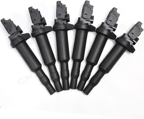 YAEGER 6 قطعة ملفات تشغيل محرك السيارات ل BMW E81 F22 F23 E46 E90 F33 X3 E83 0221504470 12138616153 12137594596 0221504470 in Kuwait