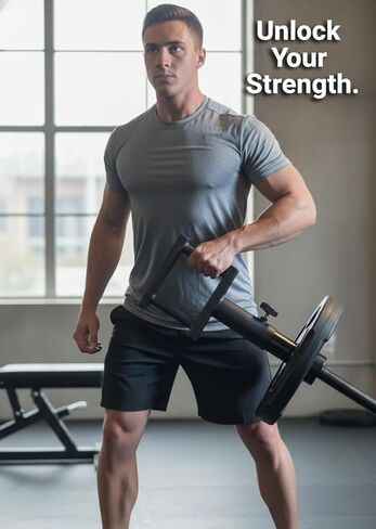 Trenbon Single Press Landmine Attachment Handle for Exercise Barbell Home Gym Equipment in Saudi Arabia