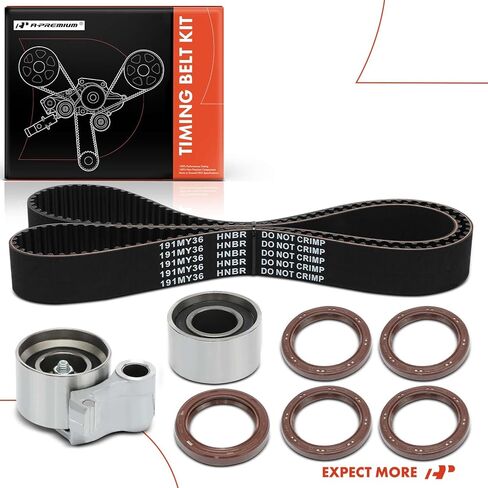 مجموعة حزام توقيت المحرك A-Premium متوافقة مع Toyota Tacoma 1995-2001، Tundra 2000-2004، 4Runner 1996-2002، T100 1995-1998 - 3.4L in Kuwait