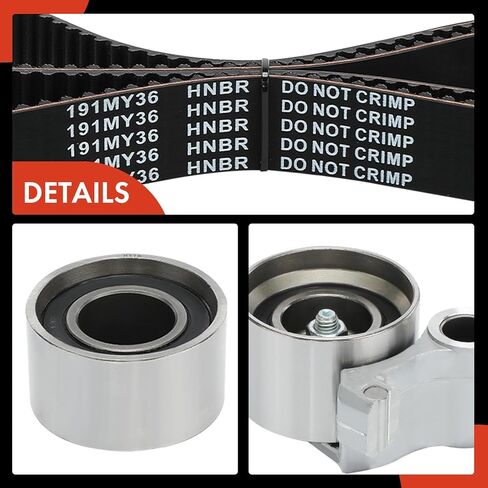 مجموعة حزام توقيت المحرك A-Premium متوافقة مع Toyota Tacoma 1995-2001، Tundra 2000-2004، 4Runner 1996-2002، T100 1995-1998 - 3.4L in Kuwait