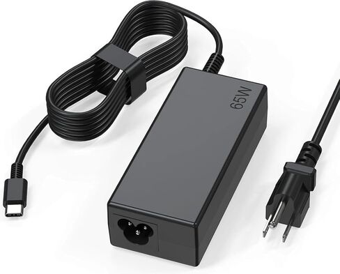 USB C Laptop Charger, 65W Chromebook Charger Compatible with HP Lenovo Dell Asus Acer Samsung Google Chromebook Fast Charger Type C in Saudi Arabia