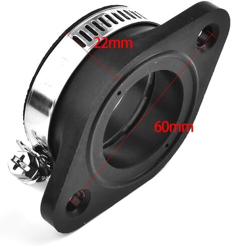 32mm 34mm Carb Flange Intake Adapter Manifold Boot for Mikuni 30-34 Carburetors Rubber Motorcycle Parts in Saudi Arabia
