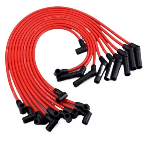 وصلات إشعال متوافقة مع موستانج 5.0L 5.8L V8 1964-1995 M-12259-R301 طقم كابل أسلاك الإشعال in Kuwait