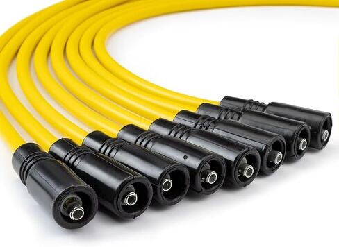 وصلات اشتعال متوافقة مع شيفروليه لـ C1500 V8 5.7L 5.0L 1996 1997 1998 1999 2X1197 9718Q 88862089 سلك توصيل الإشعال in Kuwait