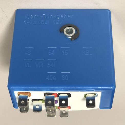 9 Prong Turn Signal Flasher Relay. Compatible With Classic Volkswagen Bug, Ghia, Bus in Saudi Arabia