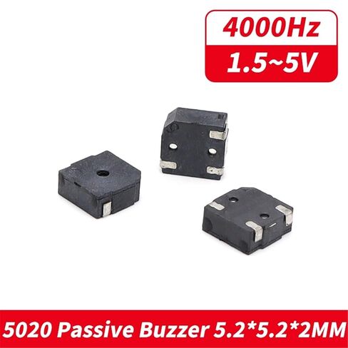 1 قطعة SMD الطنان 5020 البعد 5.0x5.0x2.0 مللي متر مولد الصوت السلبي 3.6 فولت الجرس البيئي المصغر in Kuwait