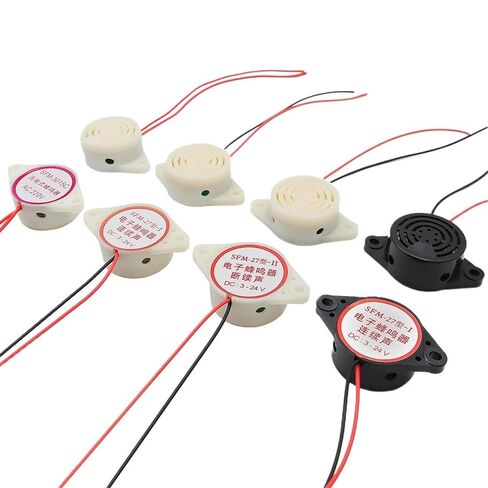 3015 Intermittent Beep High-Decibel DC 3-24V 12V Electronic Buzzer Beep Alarm 98DB for Car Van SFM-27 Dimension 30 * 15MM in Kuwait