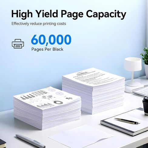 وحدة التصوير 24B6040 (وليس الحبر) استبدال عالي الإنتاجية لوحدة الطبل Lexmark 24B6040 المتوافقة مع ناسخة M1140 XM1140 M1145 XM1145 M3150 XM3150 XM3150h الكل في واحد (60,000 صفحة) in Kuwait