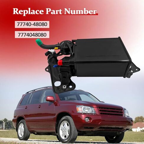 77740-48080 7774048080 علبة بخار بديلة لتويوتا هايلاندر 2.4L 3.0L 2001-2004 يناسب لكزس RX300 3.0L 2001-2003 in Kuwait