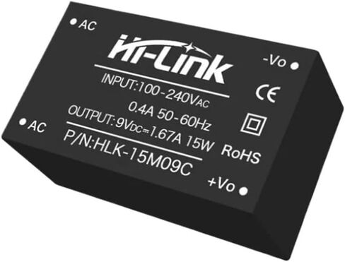HLK-15M09C ACDC محول وحدة الطاقة 15 واط 220 فولت إلى 9 فولت 1660mA معزولة التبديل تنحى إمدادات الطاقة in Kuwait