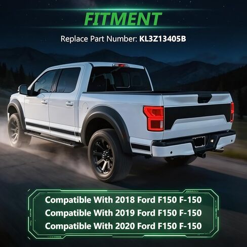 LED Tail Lights Compatible with 2018 2019 2020 Ford F150 with BlindSpot Left Driver Side Rear Light Tail Lamps Assembly Waterproof Replacement KL3Z13405B in Saudi Arabia