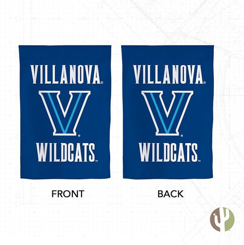 Desert Cactus Villanova University Garden Flag VU Wildcats Banner 100% Polyester (Design D) in Saudi Arabia