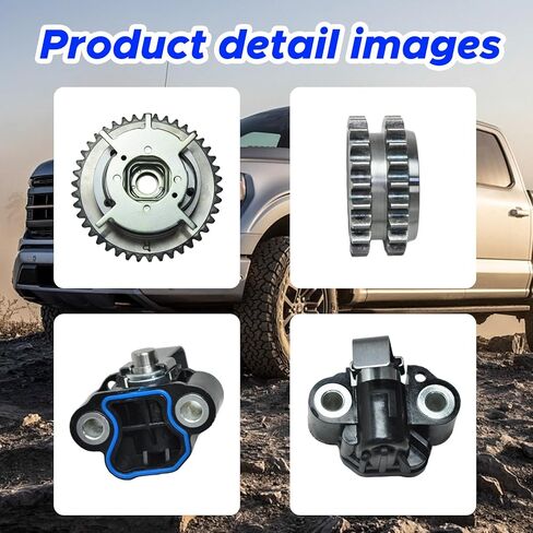 متوافق مع مجموعة إصلاح Ford Phaser لمحرك 5.4 لتر 3 فولت - مجموعة مكونة من 23 قطعة تتضمن ملفات لولبية VCT وحشيات غطاء الصمام، تحل محل 4L3Z-6306-A in Kuwait