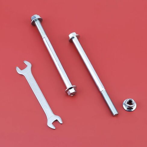 Windance 8mm x 115mm Engine Mounting Bolts Nuts M8 Engine Top Bottom Fixing Screws Spanner Wrench Kit Aftermarket Replacement Parts for 50cc 70cc 90cc 110cc 125cc 140cc ATV Dirt Quad Pit Bike in Saudi Arabia
