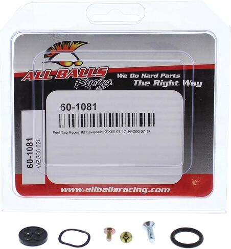 All Balls Racing 60-1081 Fuel Tap Repair Kit Compatible With/Replacement For Kawasaki KFX 50 2007-2009, 2013-2017, KFX 90 2007-2017 in Saudi Arabia