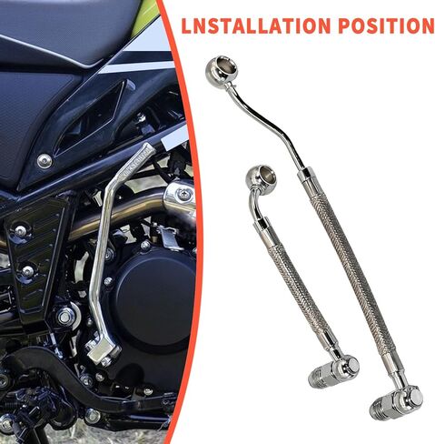 HDFL-005 Fuel Injection Lines Compatible with 1995-1999 Harley-Davidson Electra Glide,for 1996-1999 Harley-Davidson Road King Replace HDFL005 61470-99A in Saudi Arabia
