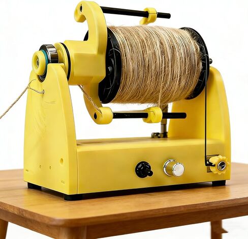 Mini Wool Spinning Wheel, Electric Yarn Spinner, Capacity 2.8oz(80G), 800RPM Adjustable with Foot Switch, Type-C for Crochet Knitting Crafts in Saudi Arabia
