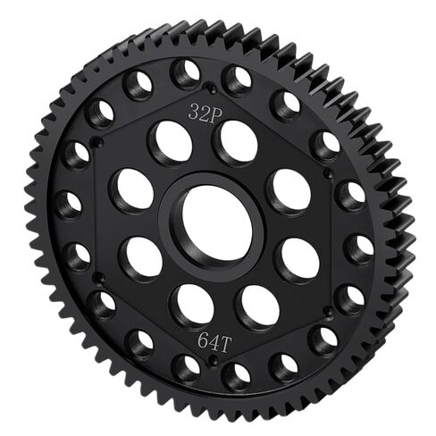 Steel Spur Gear 32 Pitch 64T RC Gears for Axial Yeti 90025 90026 90032 90038 SCX10 RR-10 Bomber RC Truck Upgrade Parts in Saudi Arabia