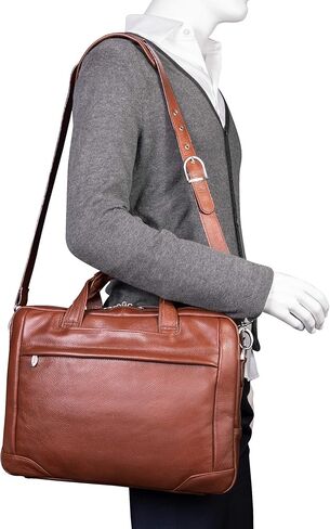 McKleinUSA S Series، BRONZEVILLE، جلد عجل محبب محبب (15 بوصة × 3 بوصة × 11 بوصة) in Kuwait