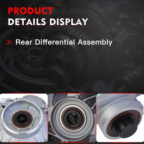 Rear Differential Assembly for Can-Am Outlander Defender Renegade 450 570 850 1000R, 4x4 ATV UTV Rear Diff, Replaces 703500878 705501391 703501019 in Saudi Arabia