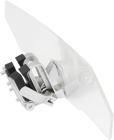 Motorcycle Windshield Extension Adjustable Spoiler Clamp-On Windscreen Deflector Compatible with All Motorcycle Models in Kuwait