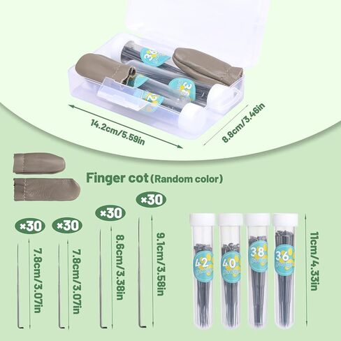 Needle Felting Kit with 7.02oz Wool Roving Yarn, 4 Sizes Felting Needles, Felting Tool Holders, Needle Felting Wool, Wool Felting Supplies, Complete Needle Felting Tools Kit in Saudi Arabia