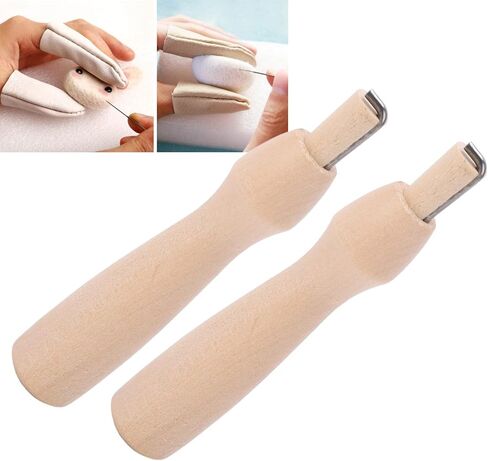 5 PCS Needle Felting Tools, Multipurpose Needle Felting Kit Wooden Handle Sewing Supplies for DIY Wool Projects in Kuwait