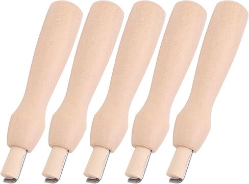 5 PCS Needle Felting Tools, Multipurpose Needle Felting Kit Wooden Handle Sewing Supplies for DIY Wool Projects in Kuwait