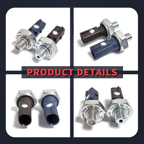2 قطعة 038919081H 06H919081A جهاز إرسال مستشعر ضغط زيت المحرك متوافق مع Audi A4 A5 A6 Q5 TT مناسب لسيارة VW Jetta EOS Passat Tiguan CC Beetle in Kuwait