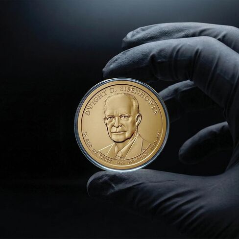 حامل عملات Air-Tite H$5ML 25ct حامل عملات معدنية/كبسولات عملات معدنية - حماية وعرض العملات المعدنية مقاس 38 مم، مناسب مباشرة للعملات المعدنية مقاس 38 مم وورقة القيقب الفضية الكندية، حماية واضحة ومتينة in Kuwait