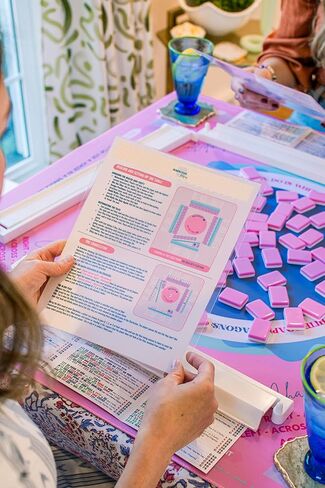 American Mahjong Basics Visual Guide, Laminated Guide, Tile Overview, Charleston Helper, General Rules + Strategies in Saudi Arabia