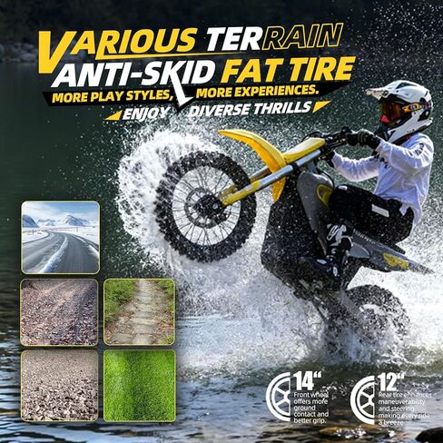 CUNFON M200 Electric Dirt Bike for Teens Adults,3000W Mid-Drive Motor,34MPH Speed,43.5Miles,200NM Torque,Electric Motorcycle with Dual Hydraulic Oil Brakes/Full Suspension,Off-Road Ebike in Saudi Arabia