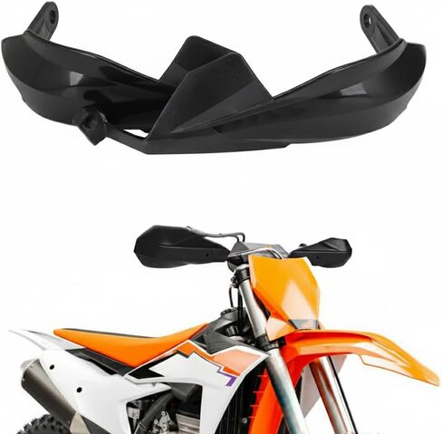 Dirt Bike Handguards for Suzuki DR-Z4S 2025-2026, Aluminum Wrap Around Hand Guards for 7/8" & 1 1/8" Handlebars, Off Road Motocross Enduro Protection,White in Saudi Arabia