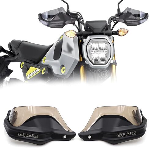 For MSX125 GROM 2026 motorcycle hand guard hand guard windshield Handle both hands windproof GROM 125 MSX 125 2018-2026 Motorcycle Accessories (A pair of pure black) in Saudi Arabia