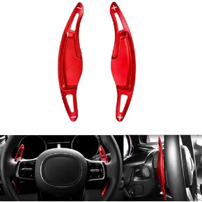 Cnaurda Red Matte Style Aluminum Car Steering Wheel Paddle Shifter Extension Paddle Extended Cover Trim Compatible with 2017-2020 Genesis G80(DH) Sport Accessories… in Saudi Arabia