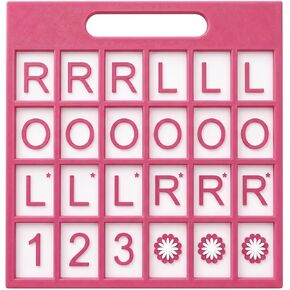 Solo Mahjong Practice Board Pink, Mahjong Charleston Trainer Solo Practice Board for Left Right Across Passing Order Professional NMJL Style Learning Tool & Beginner Accessory in Saudi Arabia