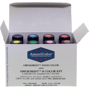 AmeriColor AmeriMist 8 Color Airbrush Food Color Kit in Saudi Arabia