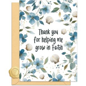Baptism Greeting Card for Godparent, Thank You Cards for Godmother Godfather in Saudi Arabia