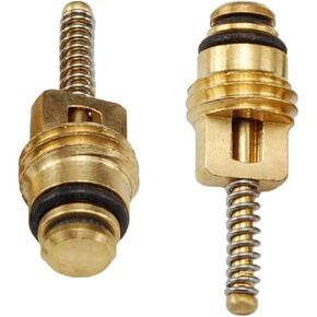 59356 A/C Schrader Valve Core M10 بديل نحاسي لـ MT0065، 59356، GM 10245619، Chrysler 4882331، Ford 4L3Z19D701A والعديد من المركبات المحلية والأجنبية التي تتطلب (10 قطع) in Saudi Arabia