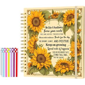 Sunflower Scrapbook Album Blank DIY Album for Friends Family Inspirational Gifts,Sunflower Gift for Mom, Wife,Mothers Day. (8x8) in Saudi Arabia
